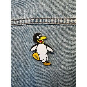 Baby Penguin‎ Cartoon Iron On Patch Embroidered Applique DIY Craft Project
